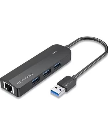 VENTION Hub USB 3 0 CHNBB- RJ45- 3xUSB- 1xMicroUSB PD