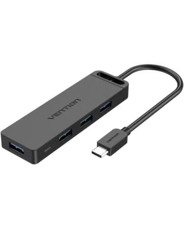 VENTION Hub USB Tipo-C TGKBB- 4xUSB- 1xMicroUSB PD