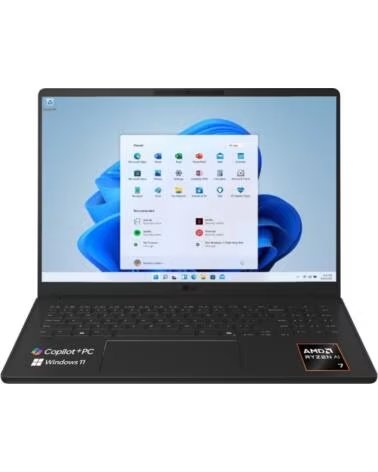 LG Portatil Gram 16U55U-G AU75BN Ryzen AI 7 445- 16GB- 512GB SSD- 16- Win11