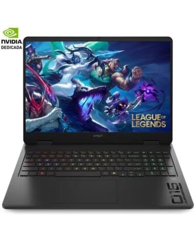 HP Portatil Gaming Omen 16-AN0012NS Intel Core Ultra 7-255H- 32GB- 1TB SSD- GeForce RTX 5070- 16- Sin Sistema Operativo