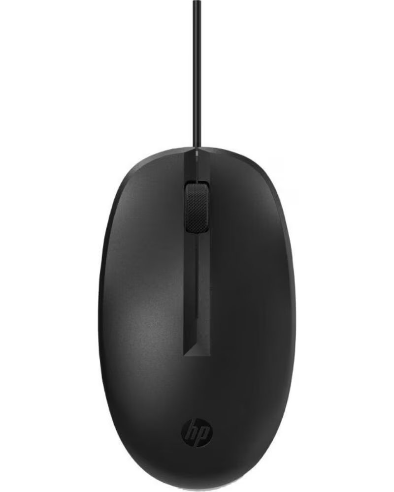 HP Raton 125- Hasta 1200 DPI- Negro