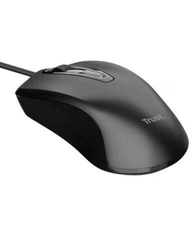 TRUST Raton Basics Wired Mouse- Hasta 1200 DPI