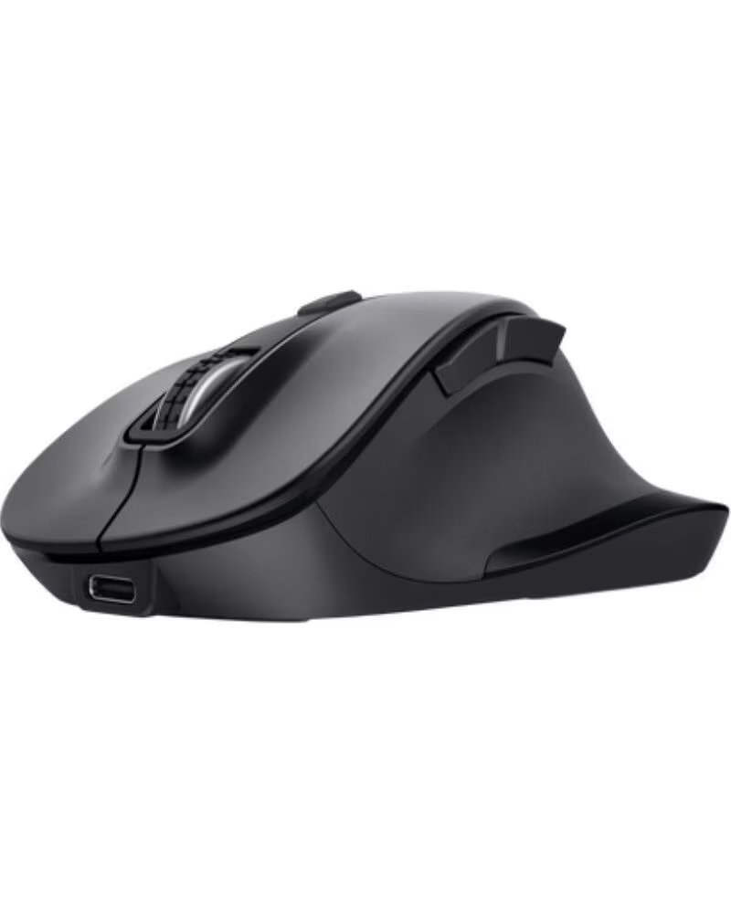 TRUST Raton Ergonomico Inalambrico Fyda Multidispositivo- Bateria recargable- Hasta 2400 DPI