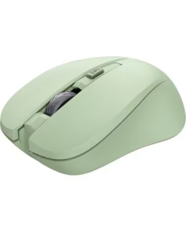 TRUST Raton Inalambrico Mydo Silent Wireless- Hasta 1800 DPI- Verde