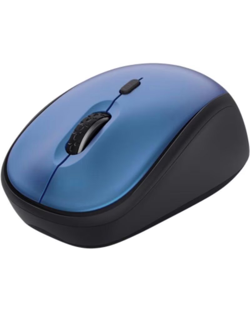 TRUST Raton Mini Inalambrico Yvi Silent- Hasta 1600 DPI- Azul