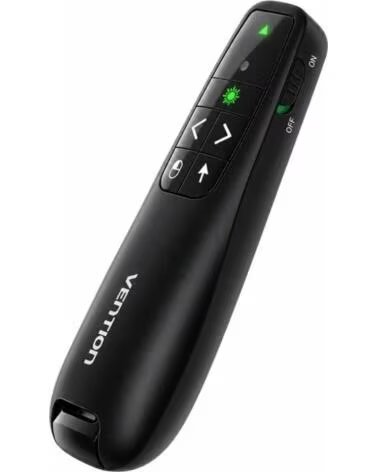 VENTION Presentador Inalambrico KQPB0-GL- 2 4GHz- Negro