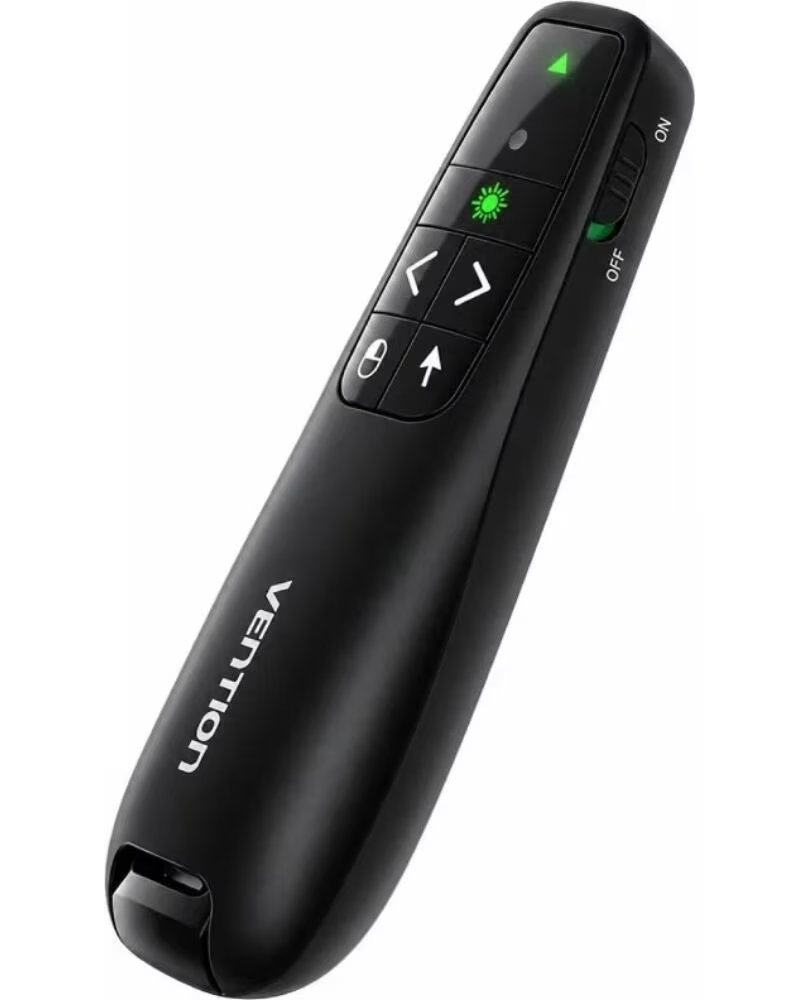 VENTION Presentador Inalambrico KQPB0-GL- 2 4GHz- Negro