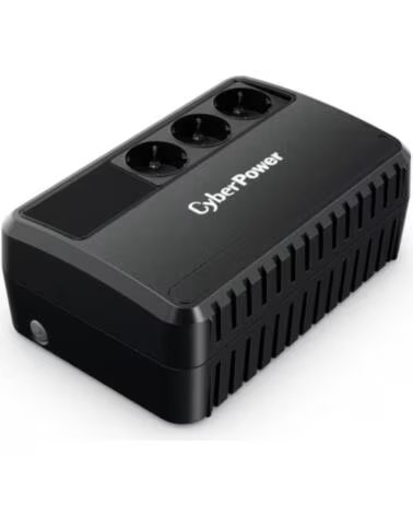 CYBERPOWER SAI Linea Interactiva BU650EG- 650VA-360W- 3 Salidas- Formato Bloque
