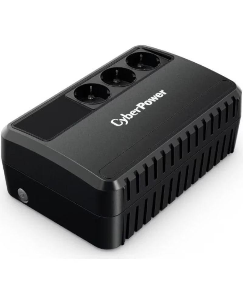 CYBERPOWER SAI Linea Interactiva BU650EG- 650VA-360W- 3 Salidas- Formato Bloque