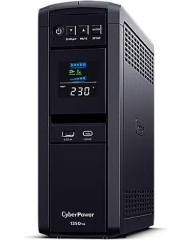 CYBERPOWER CP1350EPFCLCD UPS LINE-INTERACTIVE 1350VA 810W 6 PRESSE FORMATO TORRE