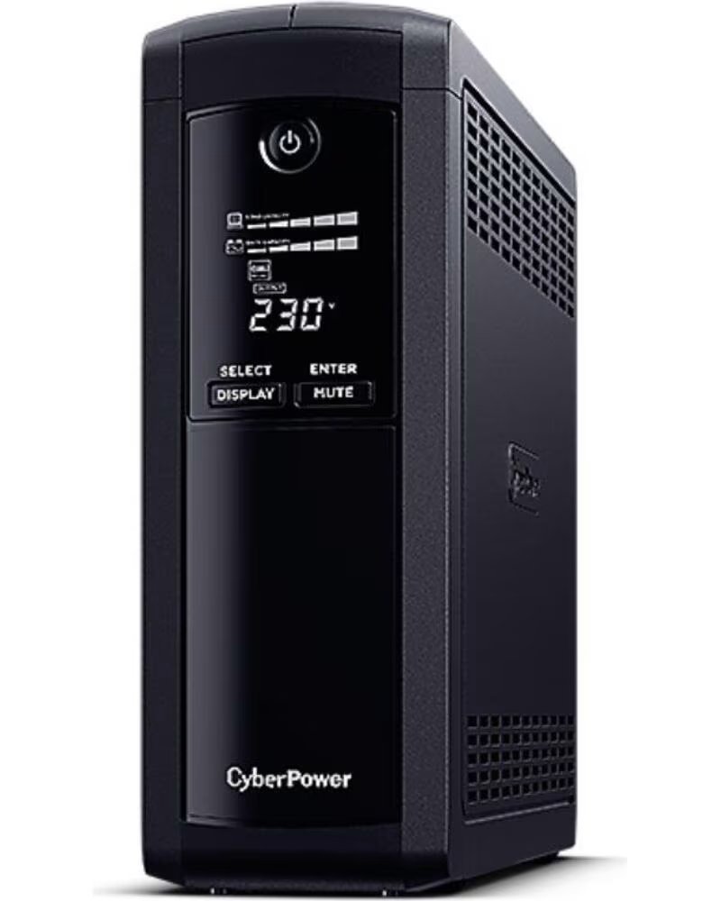 CYBERPOWER UPS LINE INTERACTIVE VP1600ELCD 1600VA 960W 5 USCITE TORRE