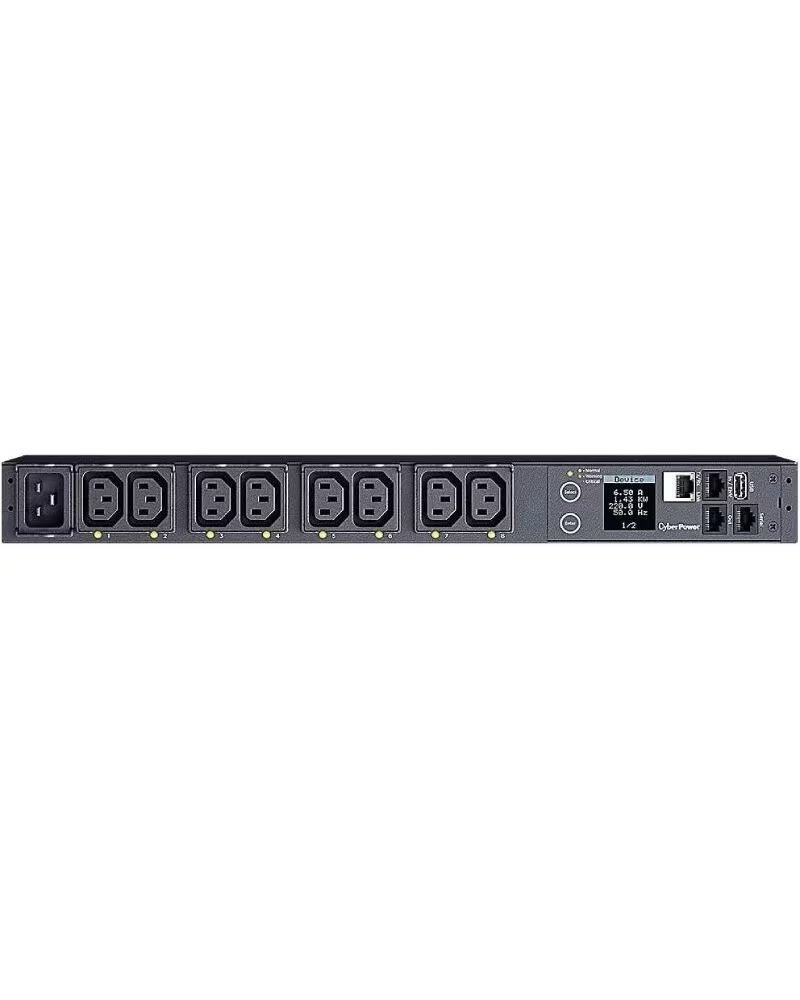 CYBERPOWER PDU41005 STROMVERTEILEREINHEIT 16A 8X IEC C13 RACK-FORMAT 1U