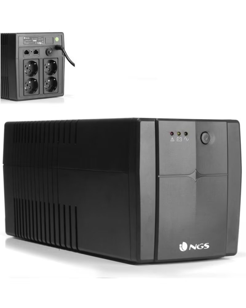 NGS UPS OFFLINE FORTRESS 1500 V2 1200VA 720W 4 USCITE FORMATO TOWER