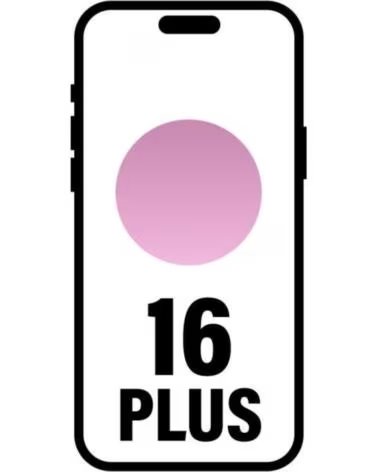 APPLE Smartphone iPhone 16 Plus 128GB- 6 7- 5G- Rosa