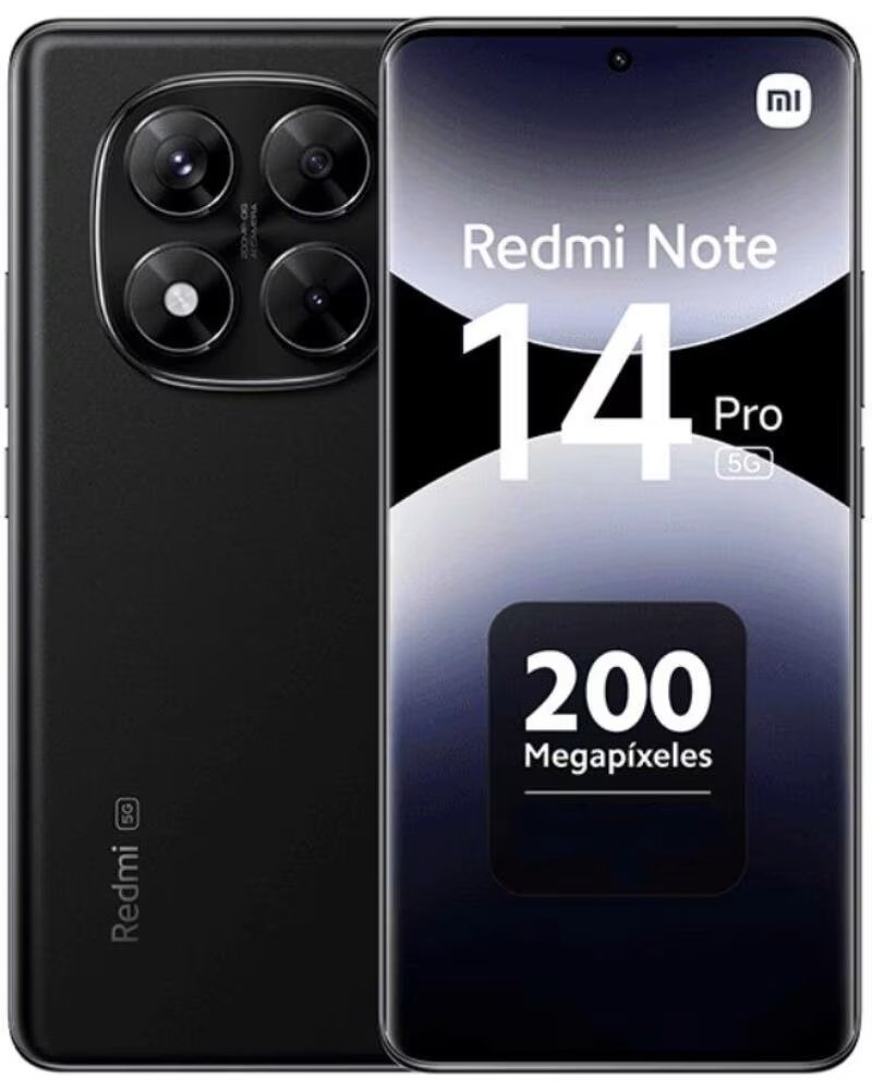 xiaomi Smartphone Redmi Note 14 Pro 8GB- 256GB- 6 67- 5G- Negro Medianoche
