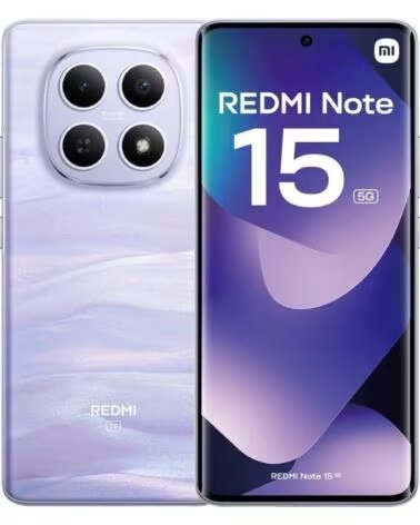 XIAOMI Smartphone Redmi Note 15 8GB- 512GB- 6 77- 5G- Purpura