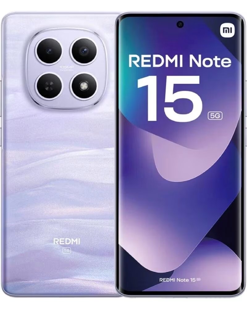 XIAOMI Smartphone Redmi Note 15 8GB- 512GB- 6 77- 5G- Purpura