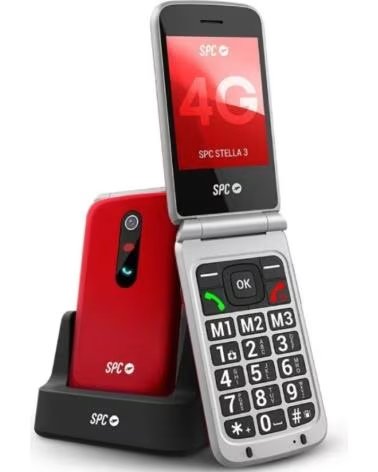 SPC Telefono movil stella 3 2339r 4g - 2 4 pulgadas - dual sim - micro sd - radio fm - bt