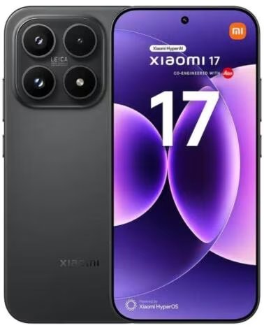 XIAOMI Smartphone 17 12GB- 512GB- 6 3- 5G- Negro