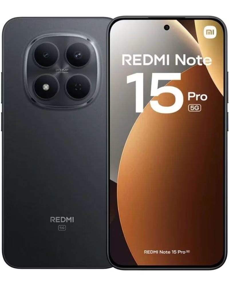 XIAOMI Smartphone Redmi Note 15 Pro 8GB- 256GB- 6 83- 5G- Negro
