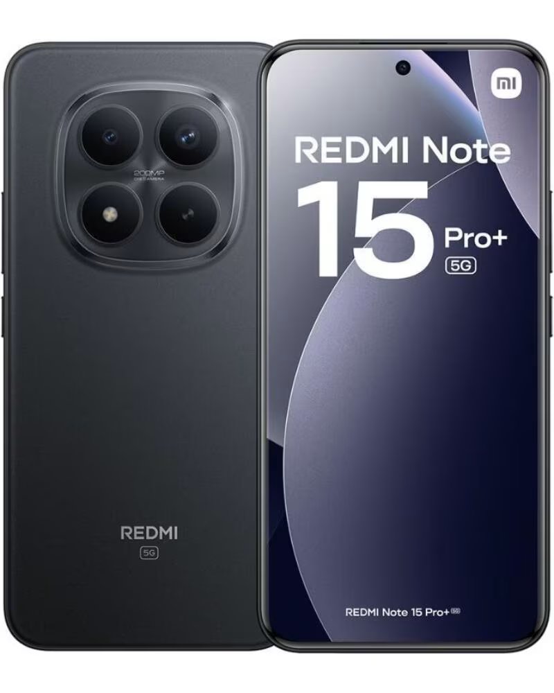 XIAOMI Smartphone Redmi Note 15 Pro Plus 8GB- 256GB- 6 83- 5G- Negro