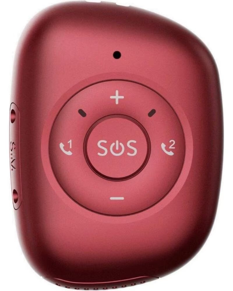 LEOTEC Localizador Tracker 4G- Rojo