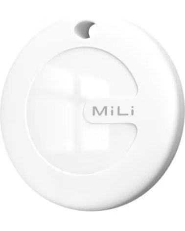 LEOTEC Localizador EasyTag Dual- Blanco- Incluye Llavero Negro