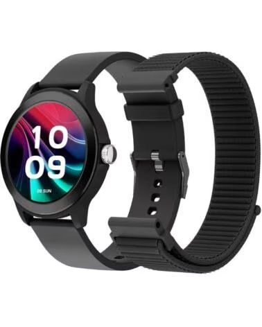 SPC Smartwatch Smartee Duo Vivo 2 9655N- Notificaciones- Frecuencia Cardiaca- Negro- Incluye Correa Extra