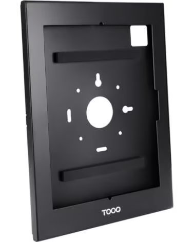 TOOQ TQATTE2601-M-B MOLDURA ANTIRROUBO COM FECHADURA PARA TABLET DE 12,4 A 13 VESA PRETO