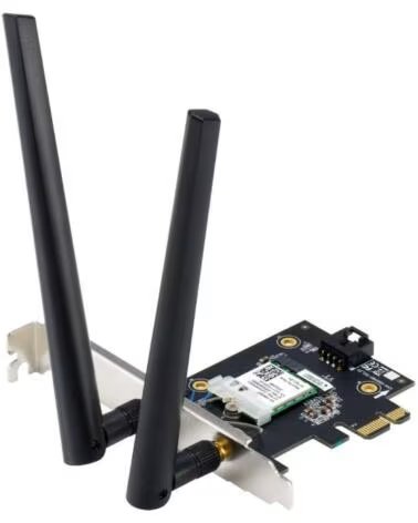 ASUS Tarjeta de Red Inalambrica-PCI Express PCE-BE6500- 6500Mbps- 2 4-5-6GHz