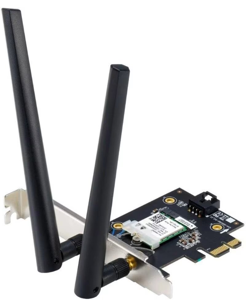 ASUS Tarjeta de Red Inalambrica-PCI Express PCE-BE6500- 6500Mbps- 2 4-5-6GHz