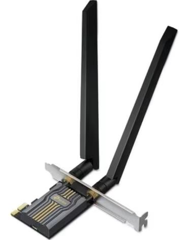 TP-LINK Tarjeta red wifi tp - link archer tbe400e pci express wifi 7 tribanda bluetooth 5 4