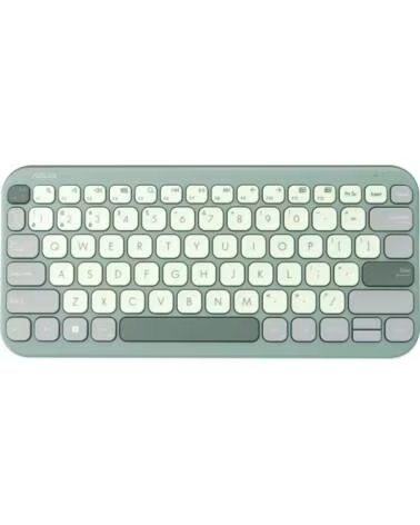 ASUS Teclado Inalambrico Marshmallow KW100- Verde
