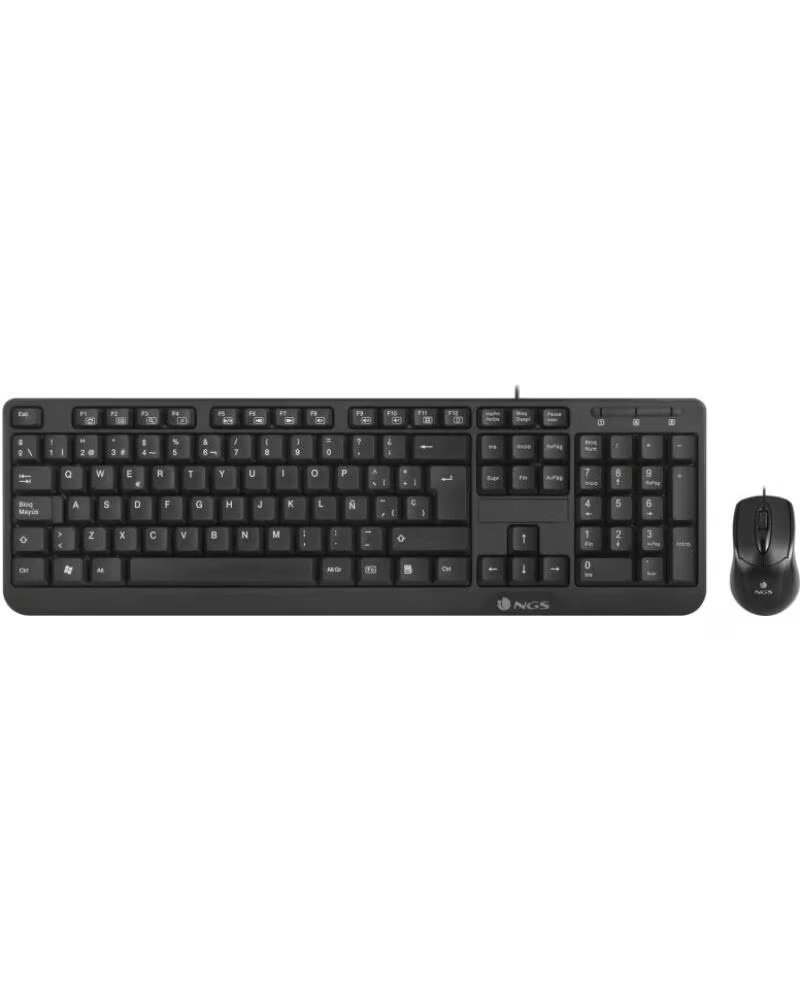 NGS Teclado y Raton Cocoa KIT