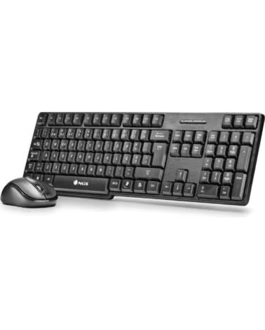 NGS Teclado y Raton Inalambricos Euphoria KIT- Portugues