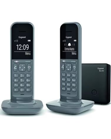 GIGASET Telefono Inalambrico CL390- Pack DUO- Gris