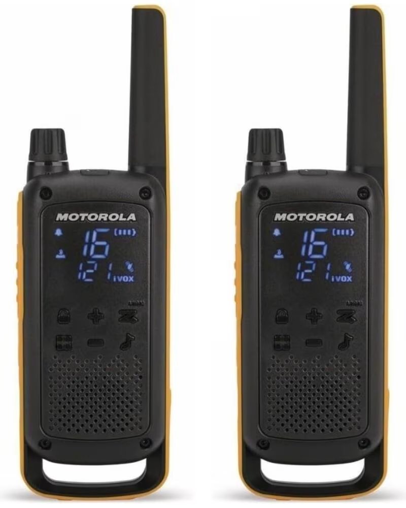 MOTOROLA Walkie Talkie Talkabout T82- Hasta 10km- 16 canales