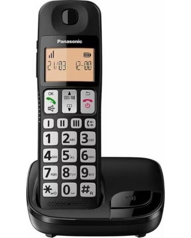 PANASONIC Telefono Inalambrico KX-TGE310SP- Negro