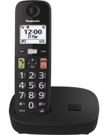 PANASONIC Telefono Inalambrico KX-TGU110- Negro