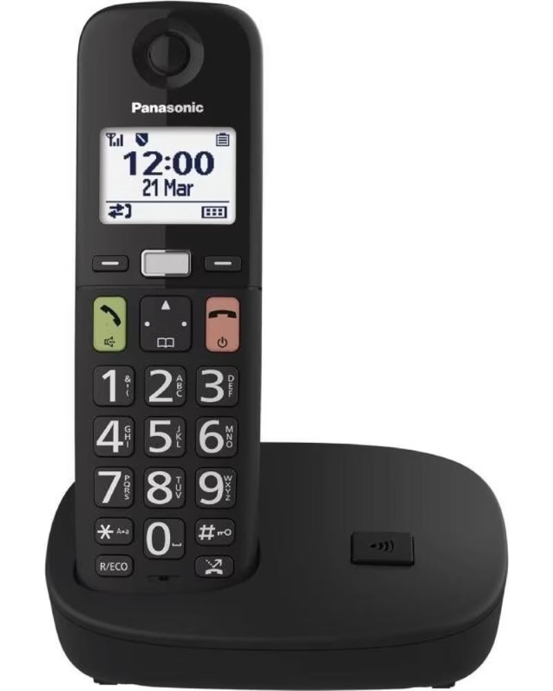 PANASONIC Telefono Inalambrico KX-TGU110- Negro