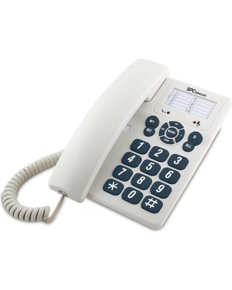 SPC Telefono sobremesa 3602b blanco