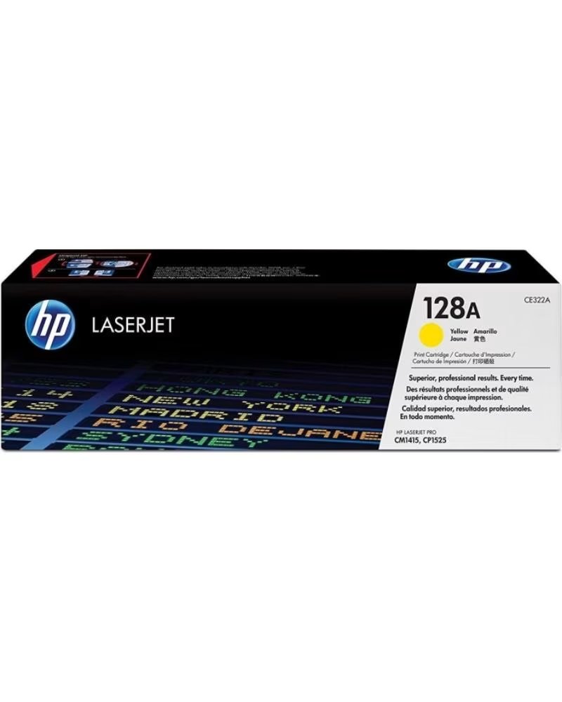ORIGINAL HP 128A LASERJET TONERPATRONE GELB