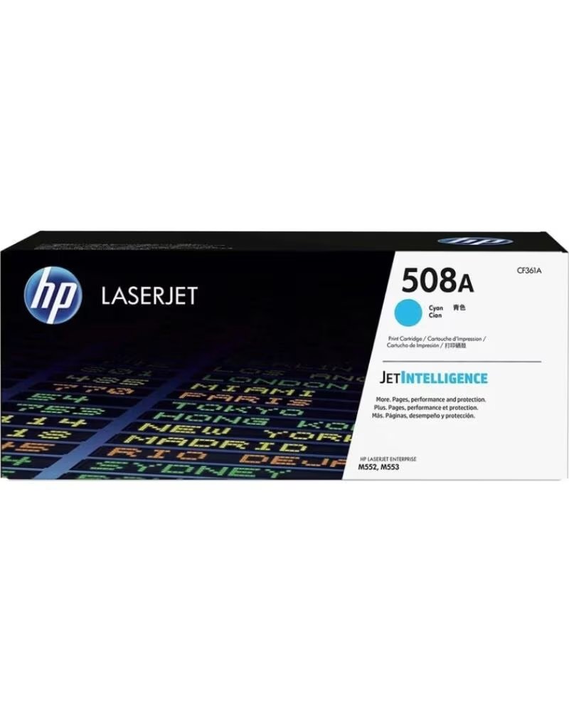 HP ORIGINAL TONER NR 508A CYAN CF361A