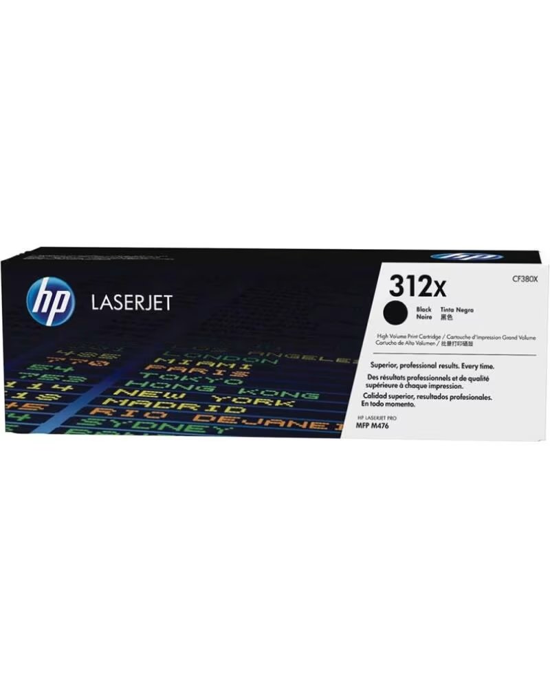 ORIGINAL HP 312X XL TONER SCHWARZ MIT HOHER REICHWEITE