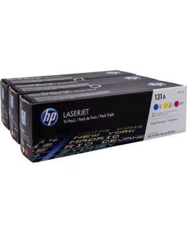 HP TONER ORIGINAL Nº131A MULTIPACK CYAN GELB MAGENTA