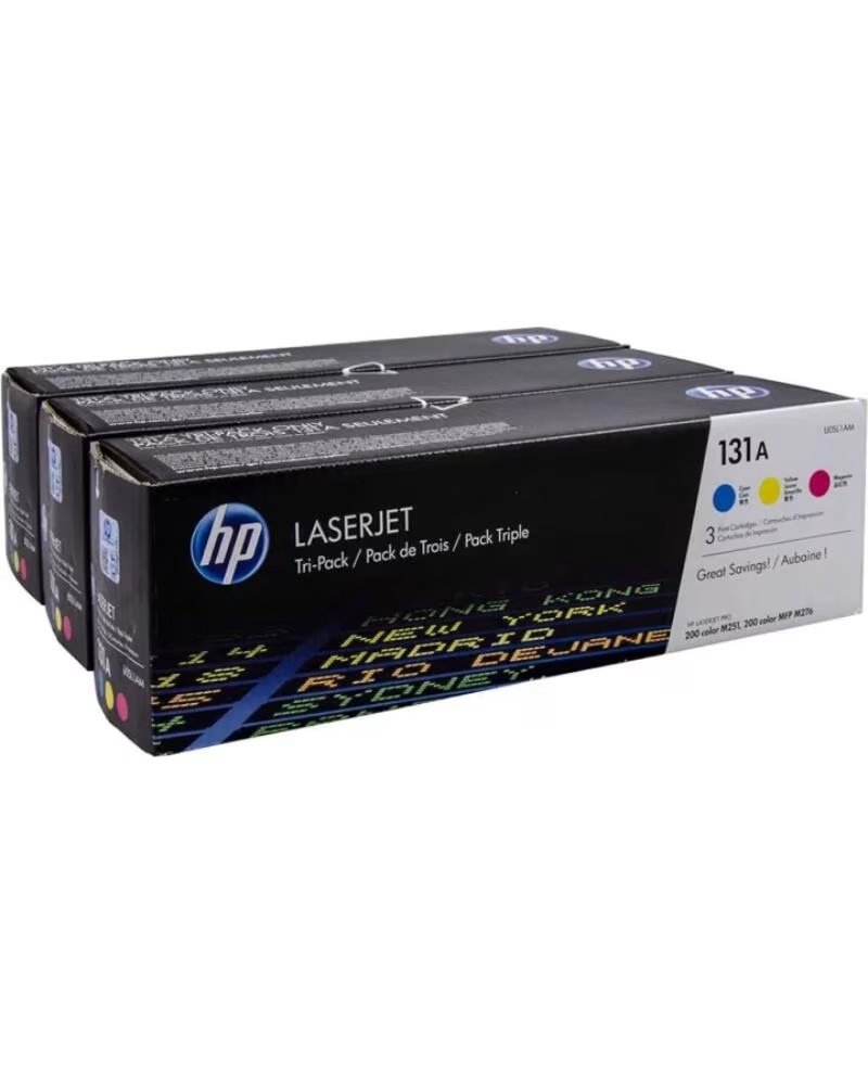 HP TONER ORIGINAL Nº131A MULTIPACK CYAN GELB MAGENTA
