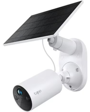 TP-LINK Camara de seguridad wifi tp - link tapo tc82 kit vision nocturna panel solar