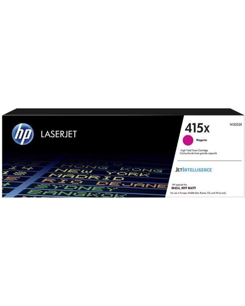 HP TONER ORIGINAL 415X XL HAUTE CAPACITÉ MAGENTA W2033X