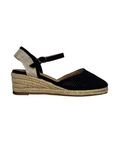 Sandali per Donna  SANDALIA ESPARTO CUNA NEGRO
