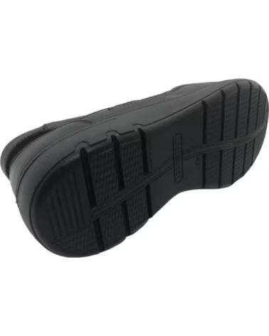LUISETTI MEN COMFORTABLE SHOE 31010NA BLACK NEGRO